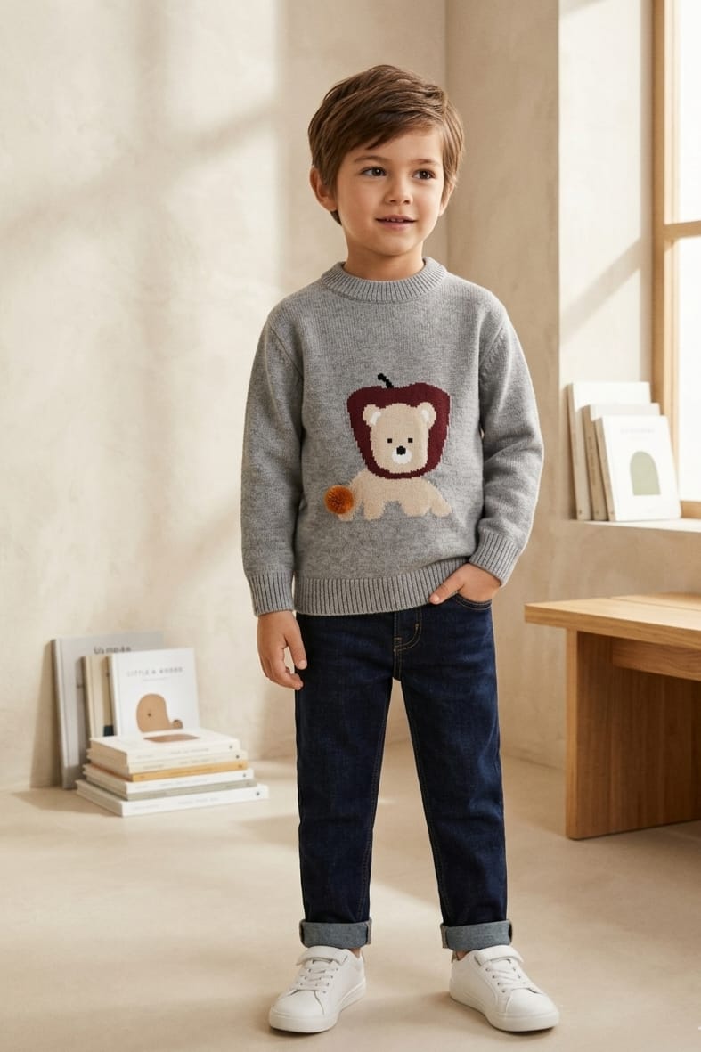 Chompa de hilo para niño (PRONTO)