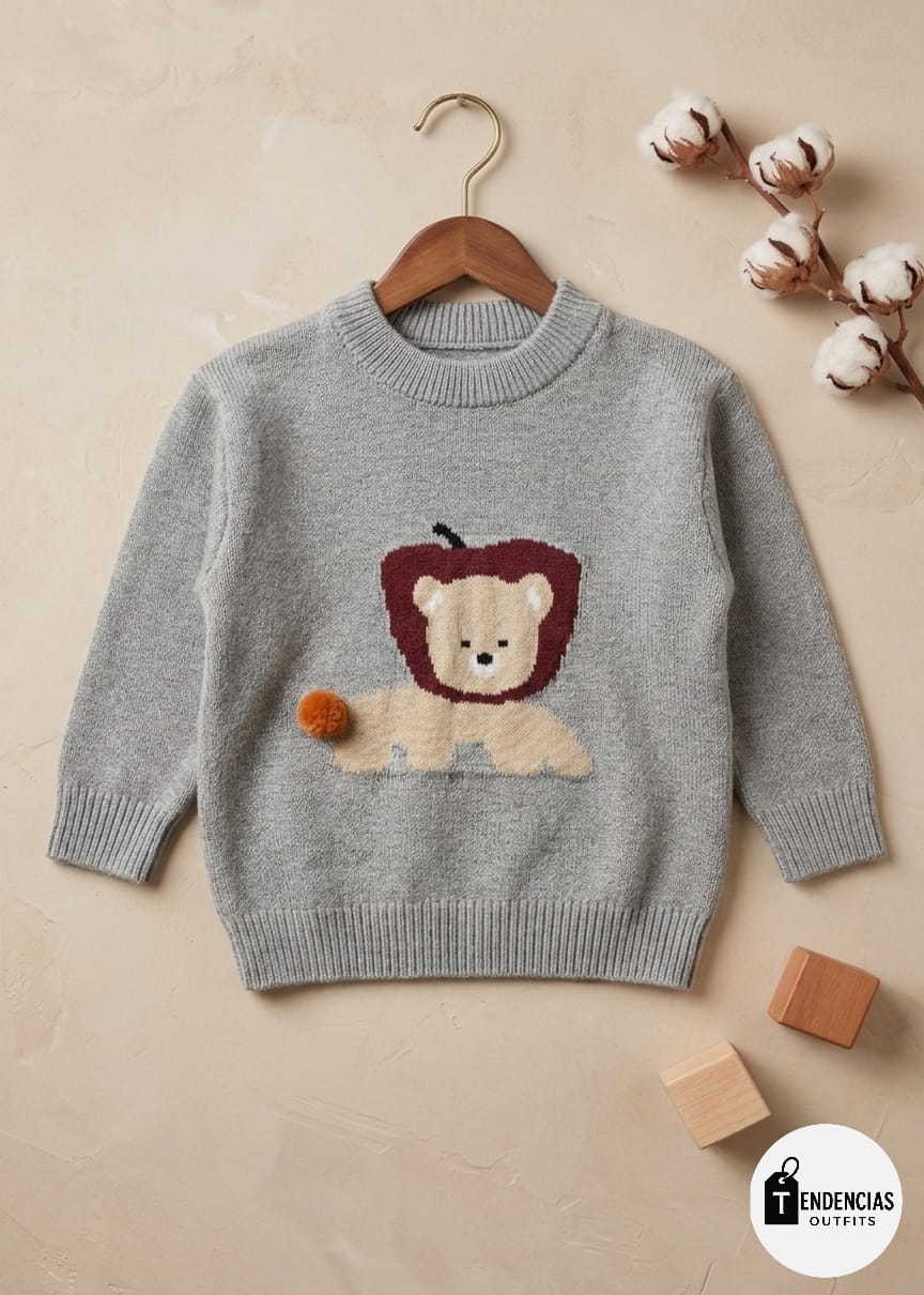 Chompa de hilo para niño (PRONTO)
