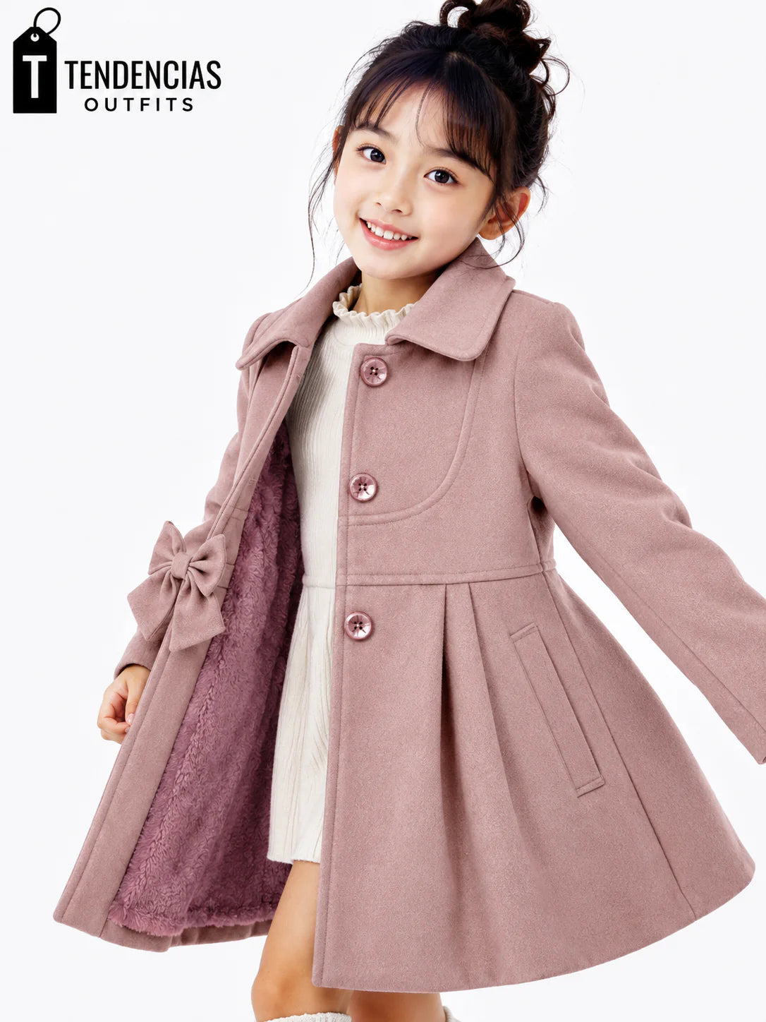 Abrigo Coquette Princess de Paño