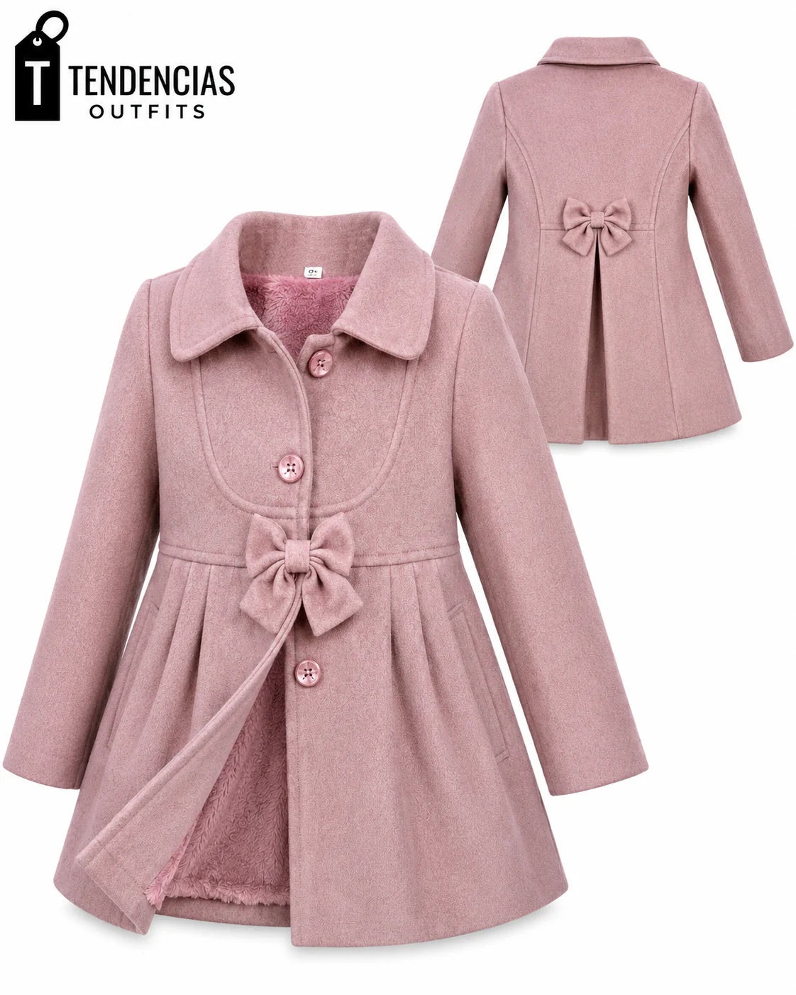 Abrigo Coquette Princess de Paño