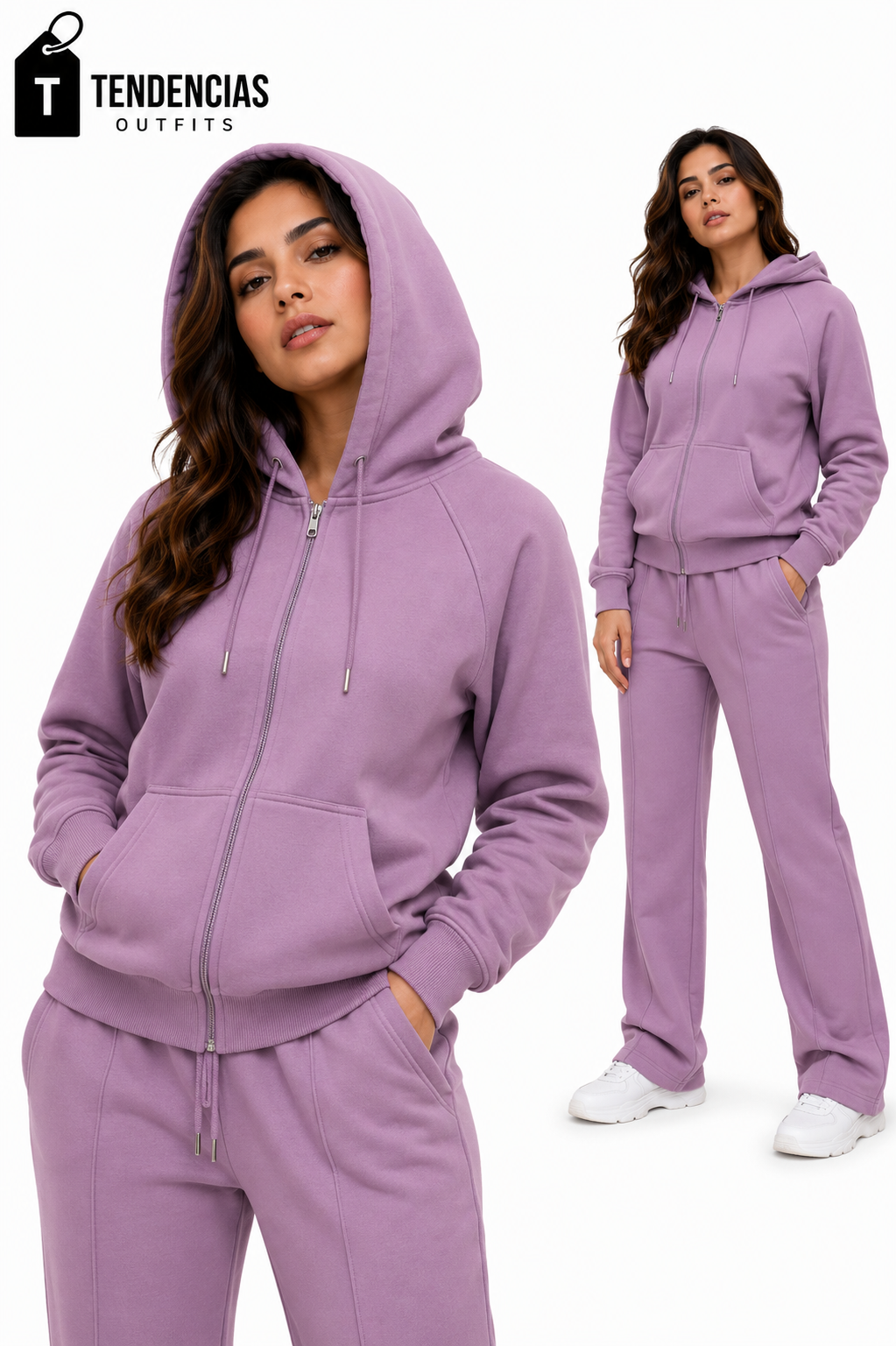 Conjunto buzo dama invierno bota recta (PRONTO)