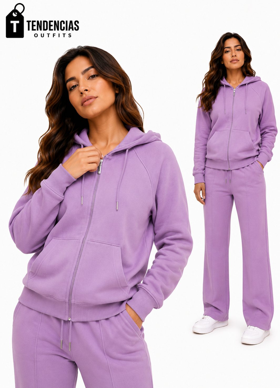 Conjunto buzo dama invierno bota recta (PRONTO)