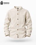 Camisa lino manga larga niño (PRONTO)
