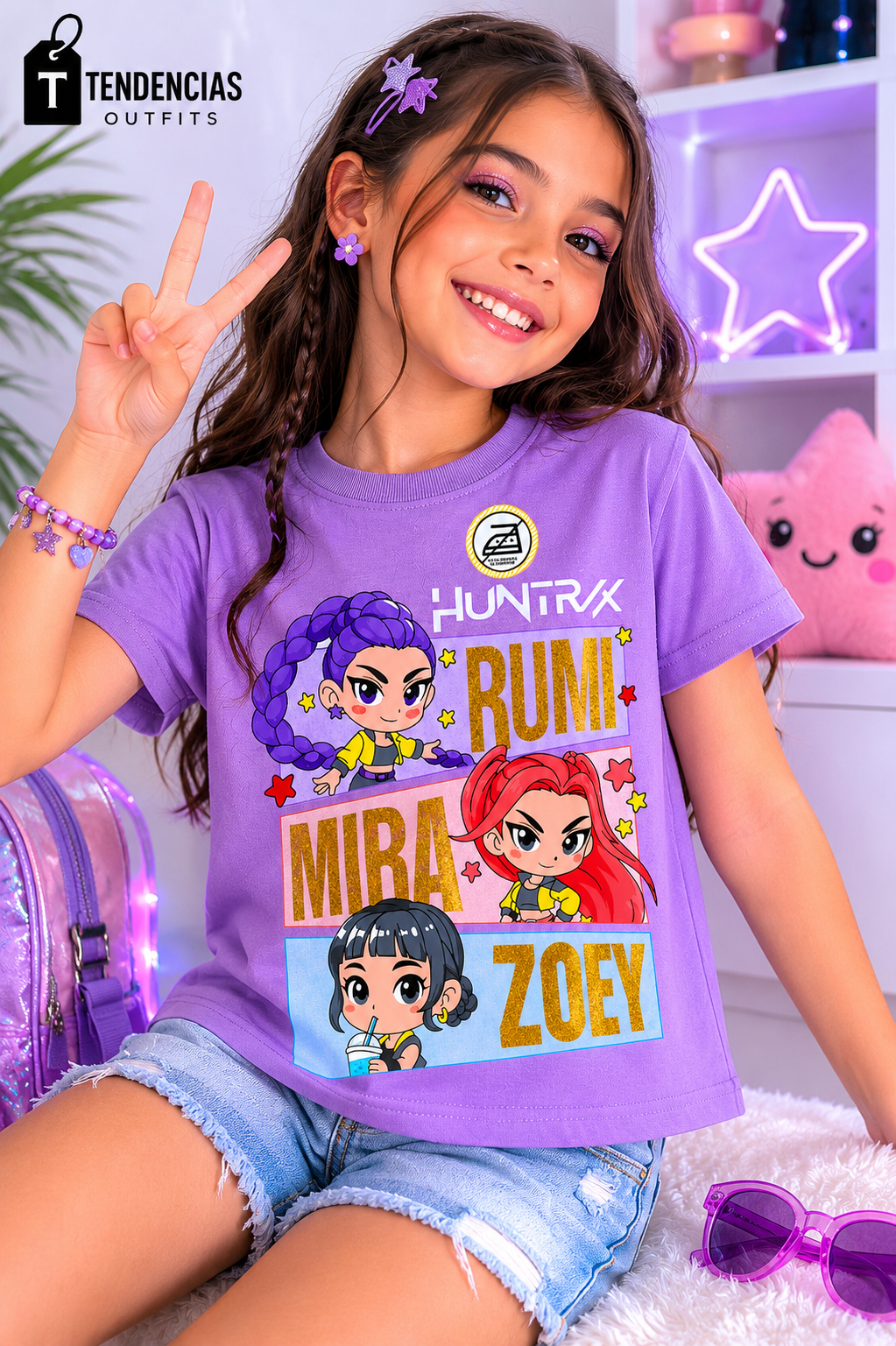 Polo Niña Rumi Escarchado