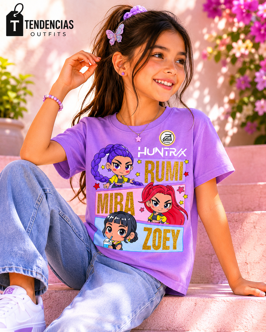 Polo Niña Rumi Escarchado
