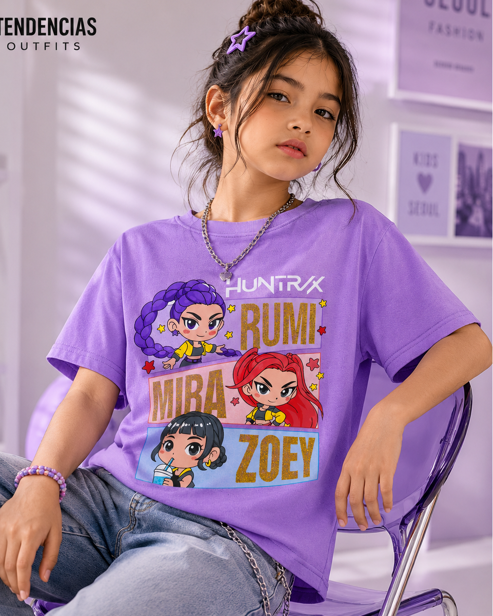Polo Niña Rumi Escarchado