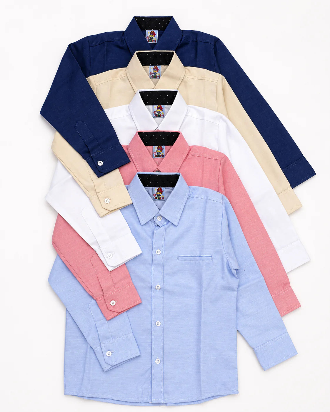 Camisa Oxford manga larga