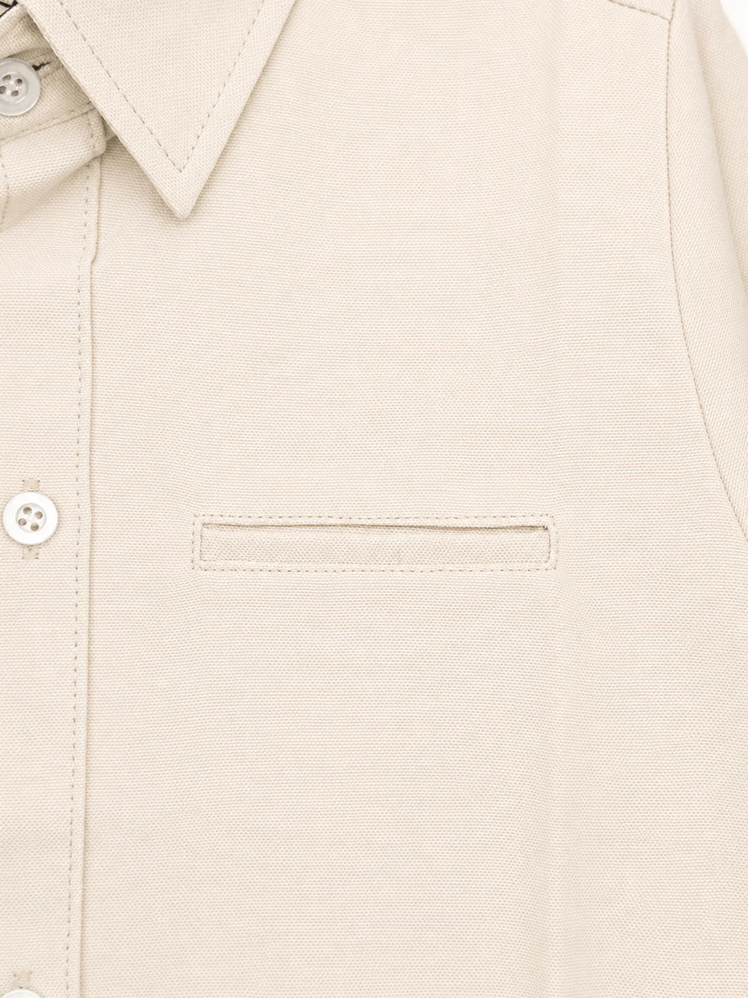 Camisa Oxford manga larga