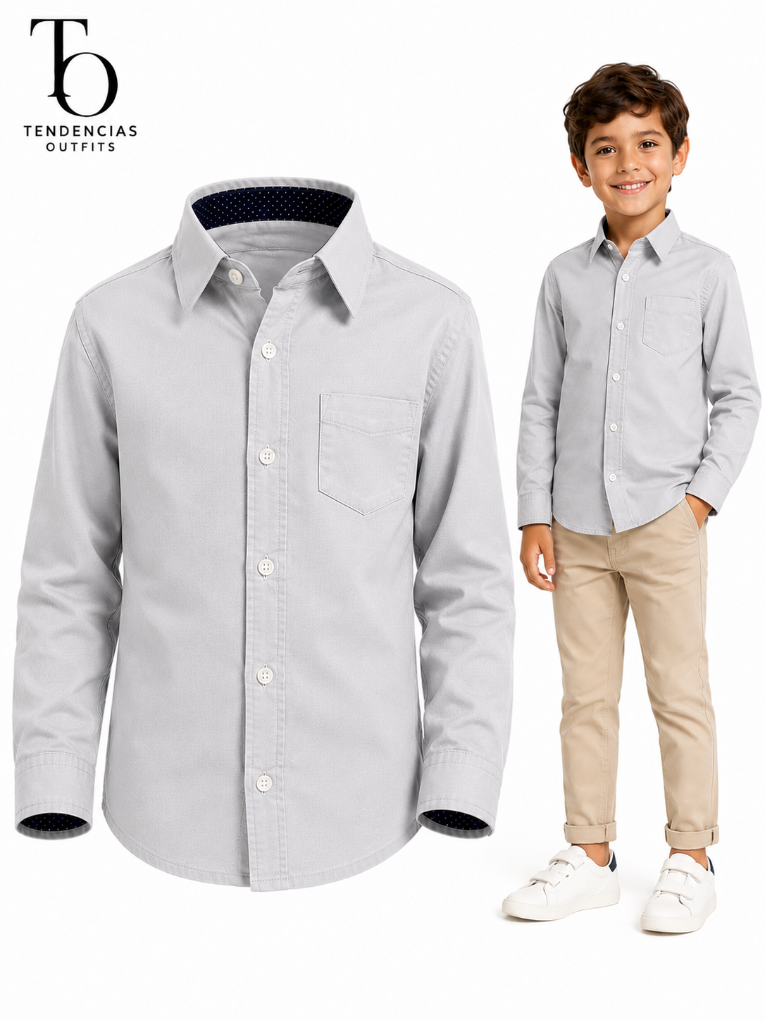 Camisa drill niño (PRONTO)