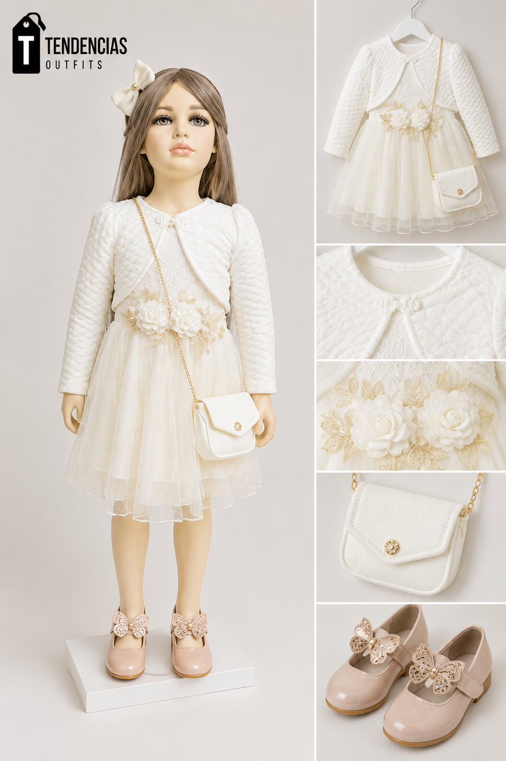 Vestido perla tul (PRONTO)